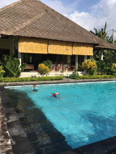Bali rental with private pool on the beach for $80/night
