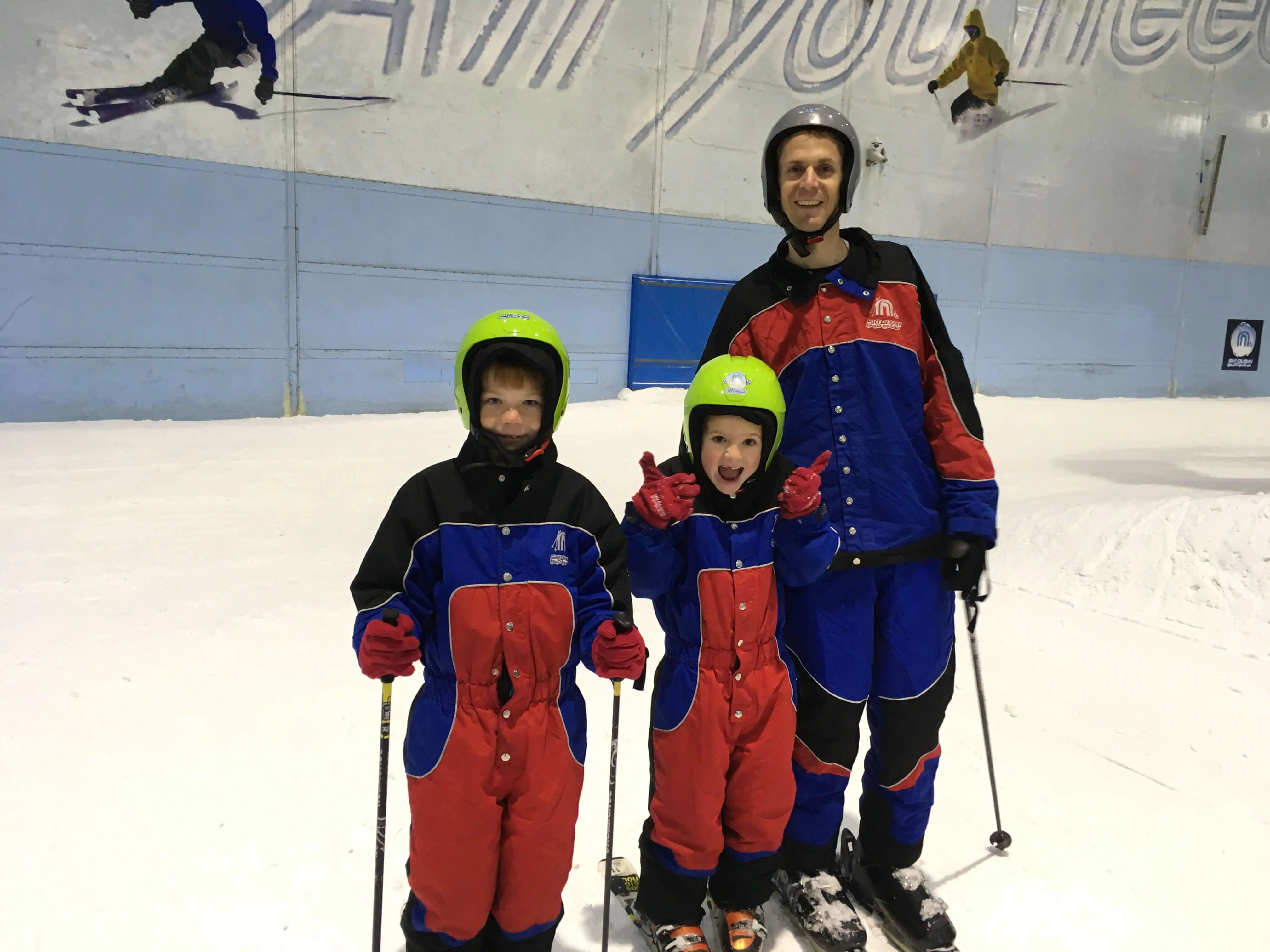 skiing family ski dubai uae