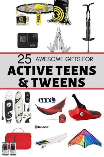 gifts for active teens