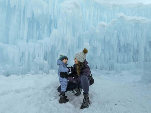 baby in ice castles
