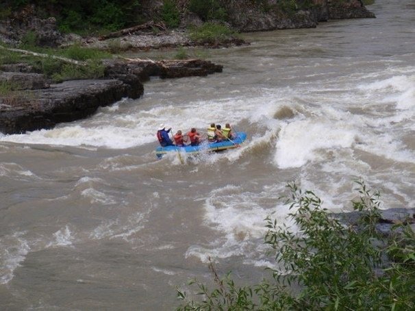 whitewater rafting with kids on snake river