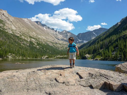 visiting rocky mountain national park with kids