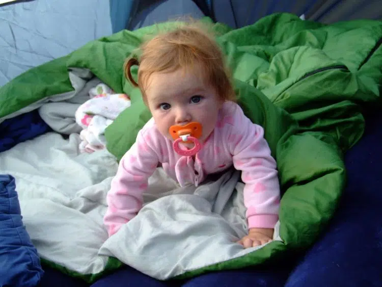 baby girl camping baby sleeping bag