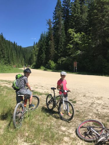Route of the hiawatha with kids