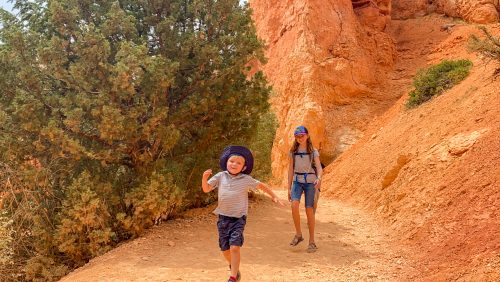 bryce canyon hiking with kids
