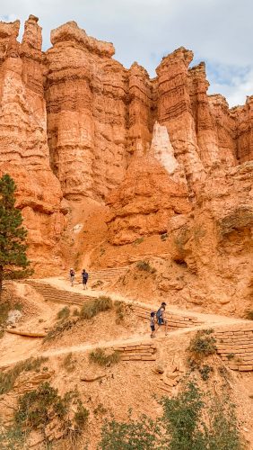 queens garden hiking trail bryce canyon