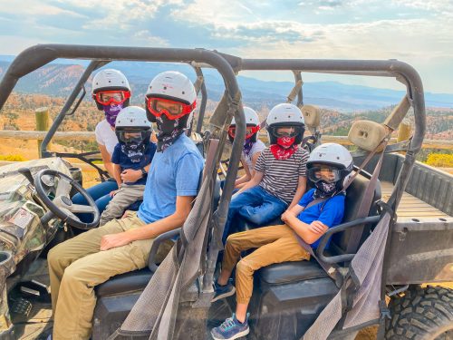 bryce canyon atv ride with kids