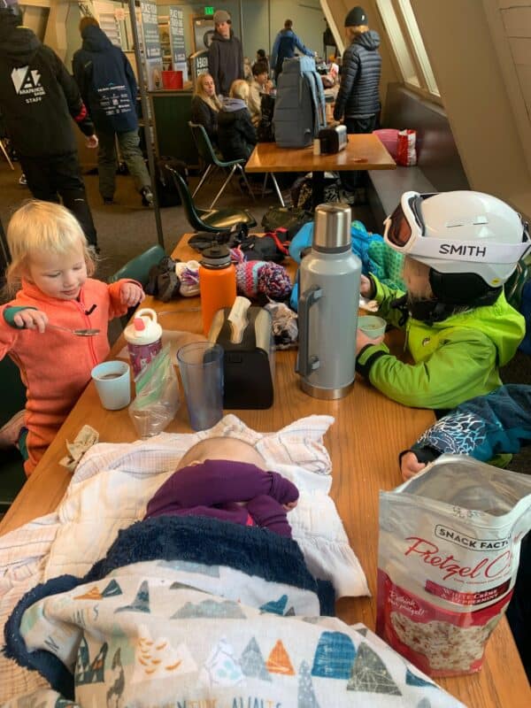 Arapahoe Basin, Skiing with Toddlers and Babies